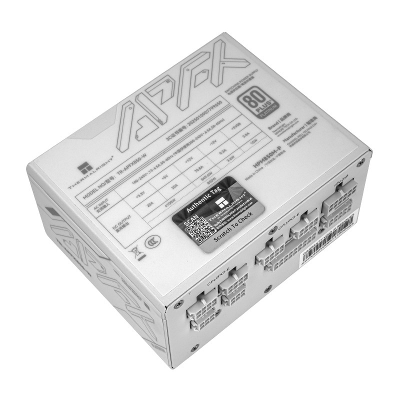 مزود طاقة لعلبة الكمبيوتر Ther - مراجعة 1000W White Modular Power Supply وسعره